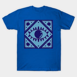 All Seeing Eye | Blue Version T-Shirt